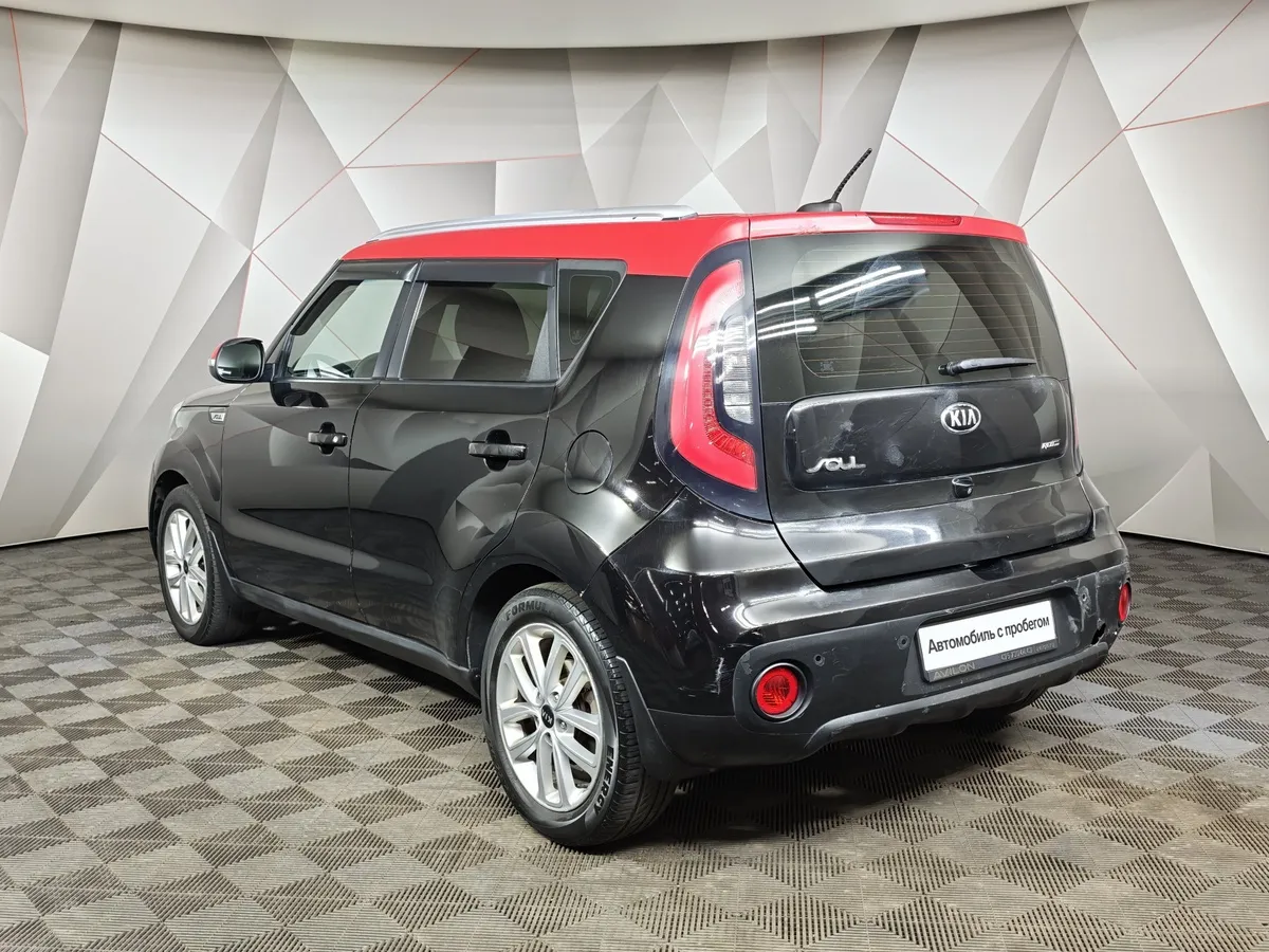 Kia Soul 1.6 CRDi AT (128 л.с.) Черный в АВИЛОН. Слайд №4