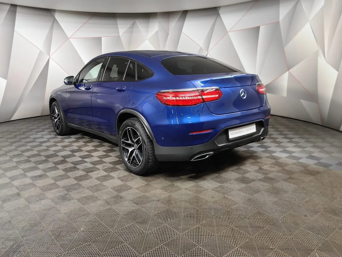 Mercedes-Benz GLC Купе 250 d 9G-TRONIC 4MATIC (204 л.с.) Sport Синий в АВИЛОН. Слайд №4