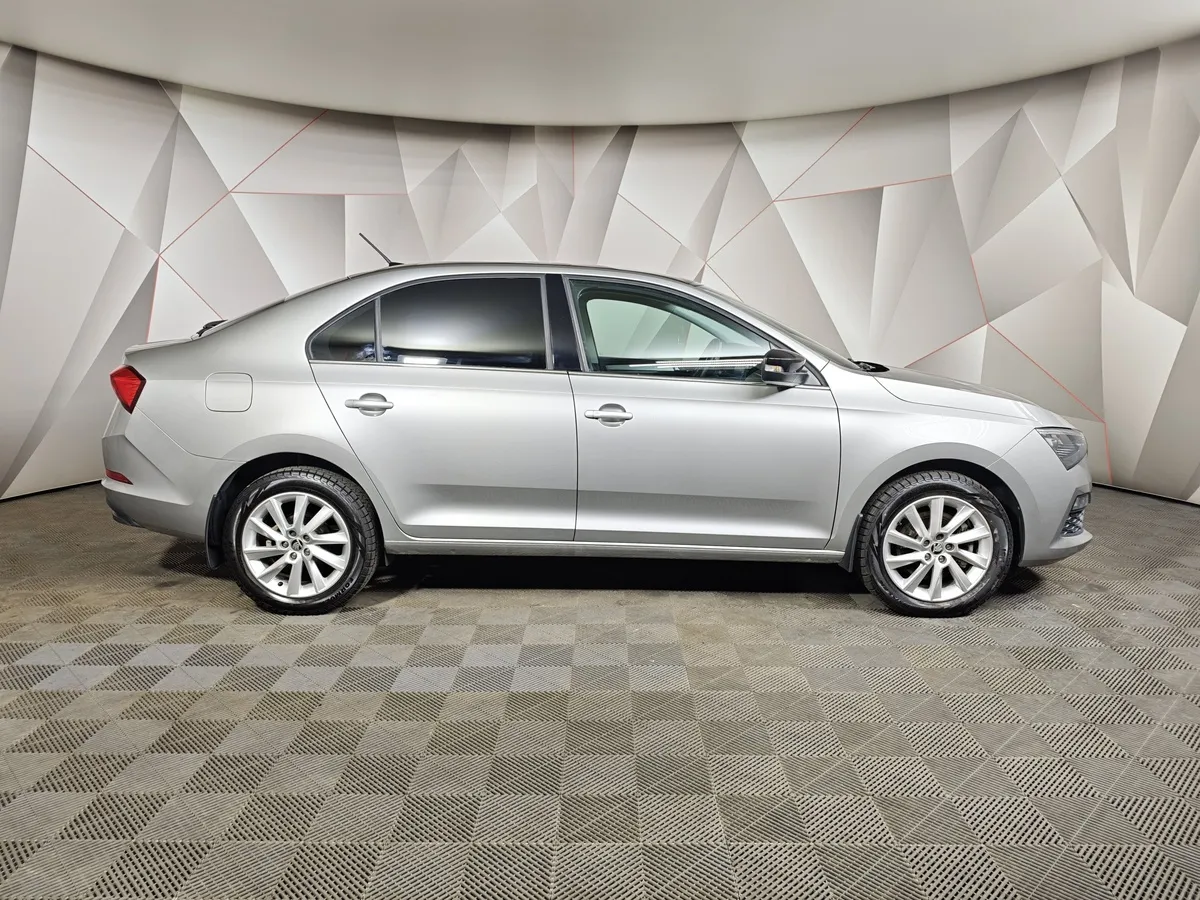 Skoda Rapid 1.4 TSI DSG (125 л.с.) Active Серебристый в АВИЛОН. Слайд №6