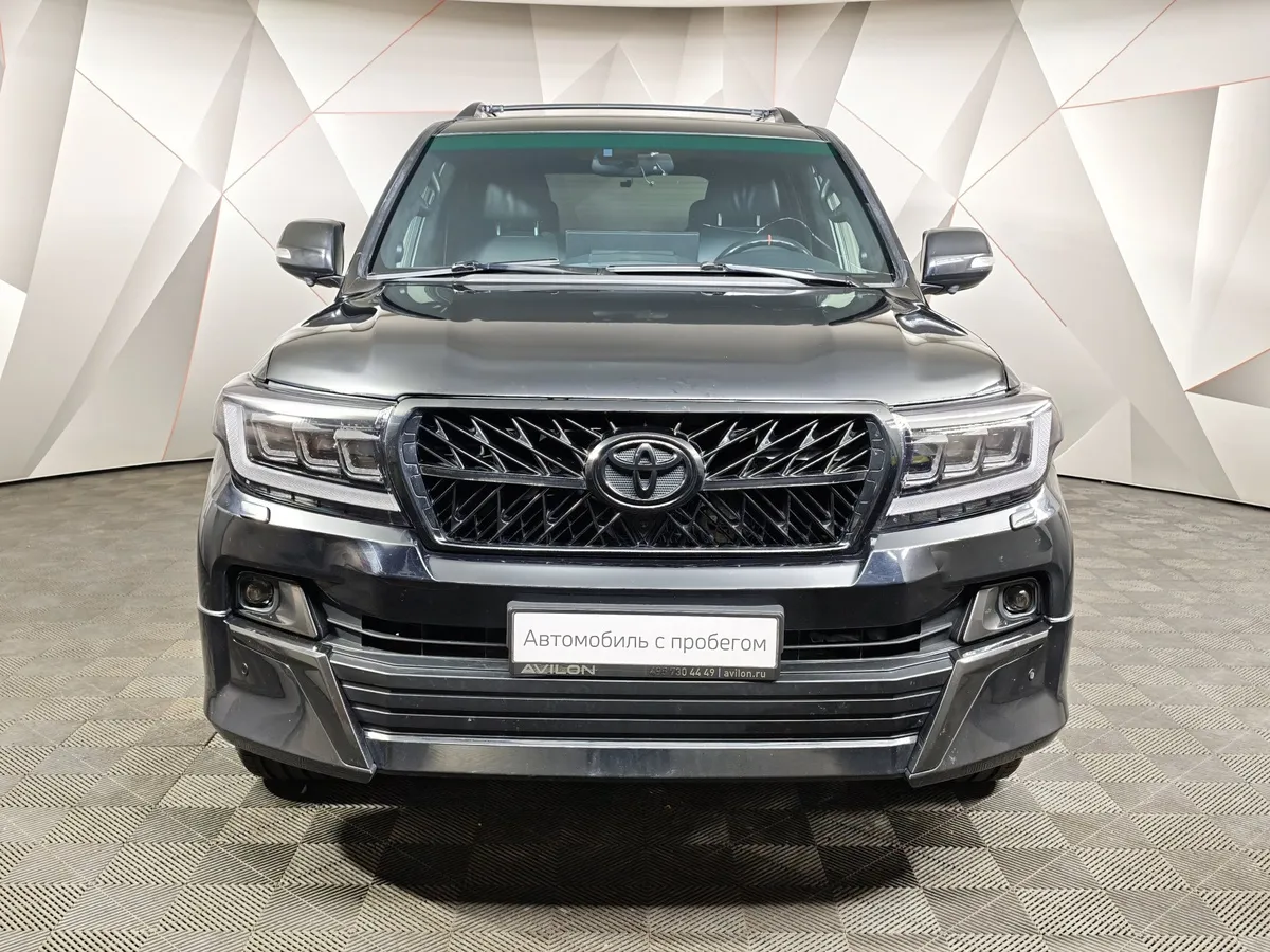 Toyota Land Cruiser 4.5 Twin-Turbo D AT 4WD (5 мест) (235 л.с.) Престиж Черный в АВИЛОН. Слайд №7