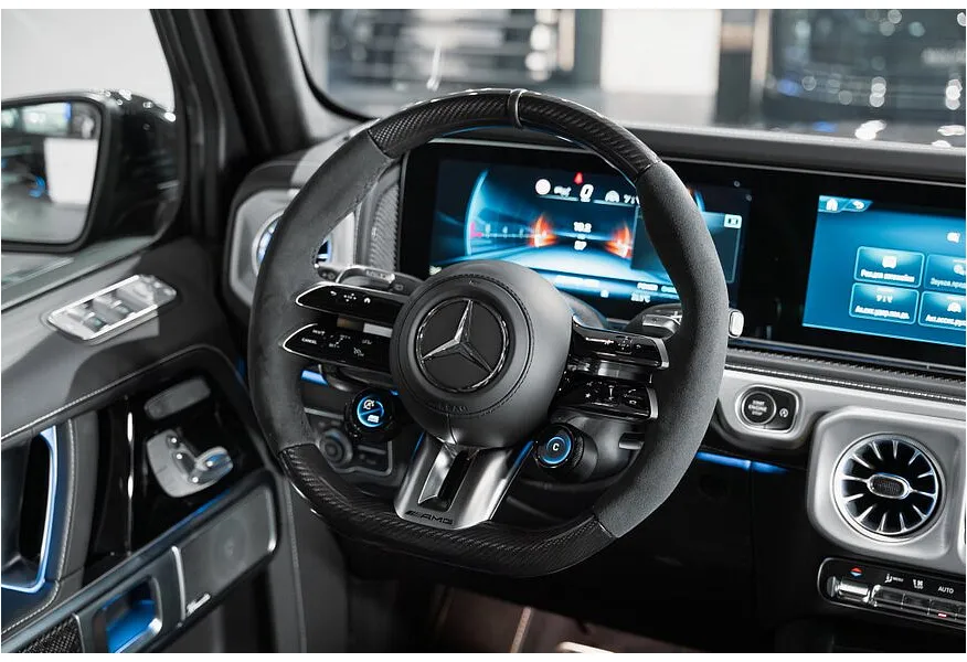 Mercedes-Benz G-Класс G 63 AMG Speedshift 4Matic (585 л.с.) Черный в АВИЛОН. Слайд №10