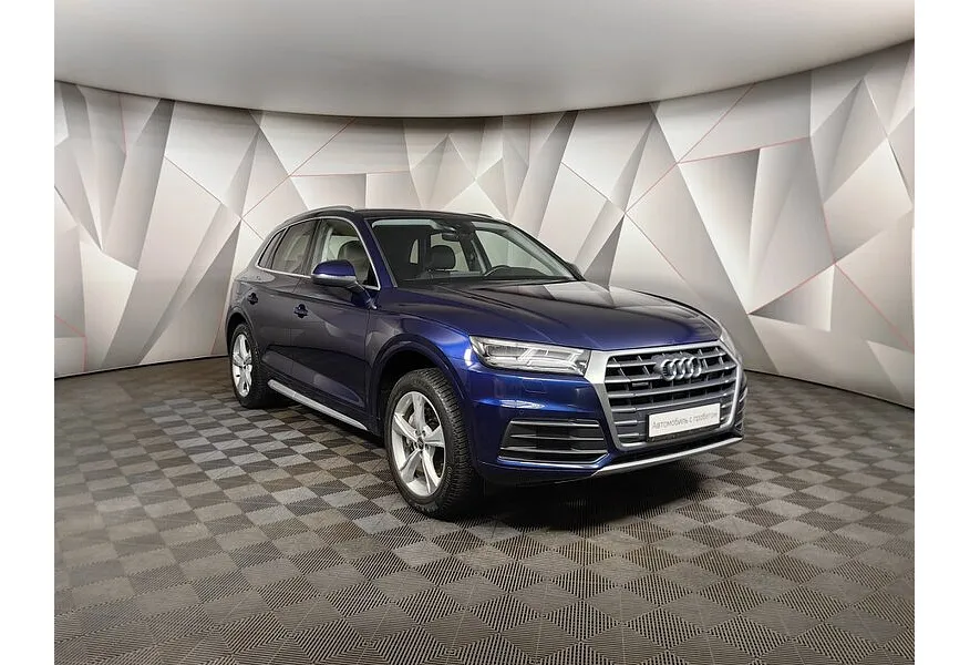 Audi Q5 2.0 TFSI S tronic quattro (249 л.с.) Design Синий в АВИЛОН. Слайд №2