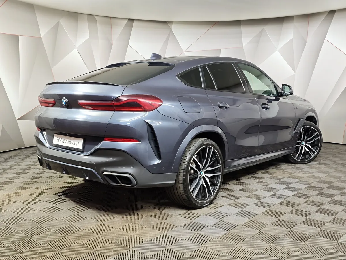BMW X6 3.0 AT xDrive30d (249 л.с.) M Sport Pro Серый в АВИЛОН. Слайд №2