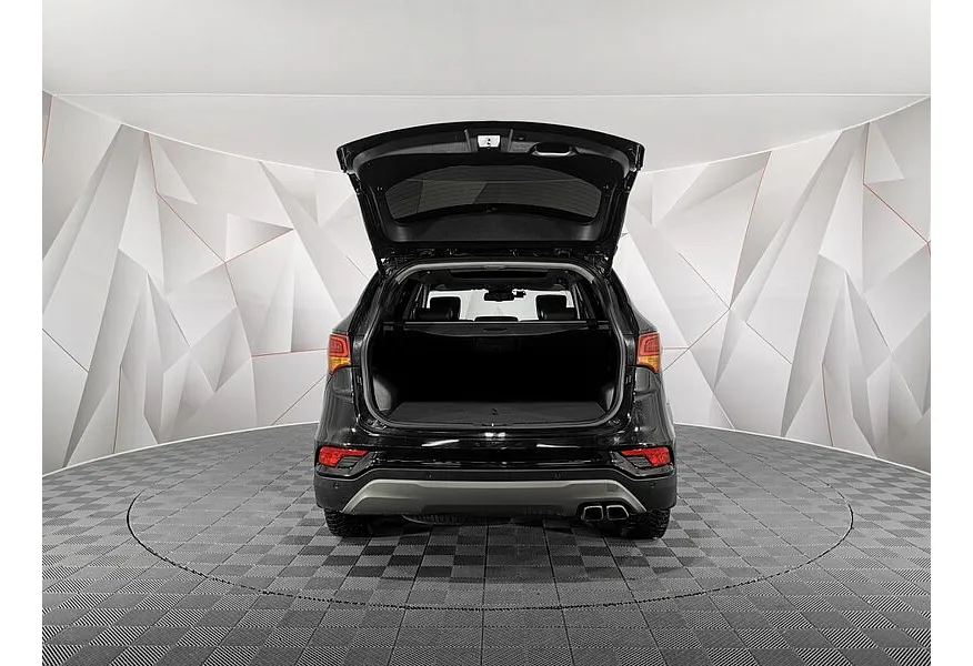Hyundai Santa Fe 2.2 CRDi AWD 8AT (200 л.с.) High-Tech Exclusive Черный в АВИЛОН. Слайд №12