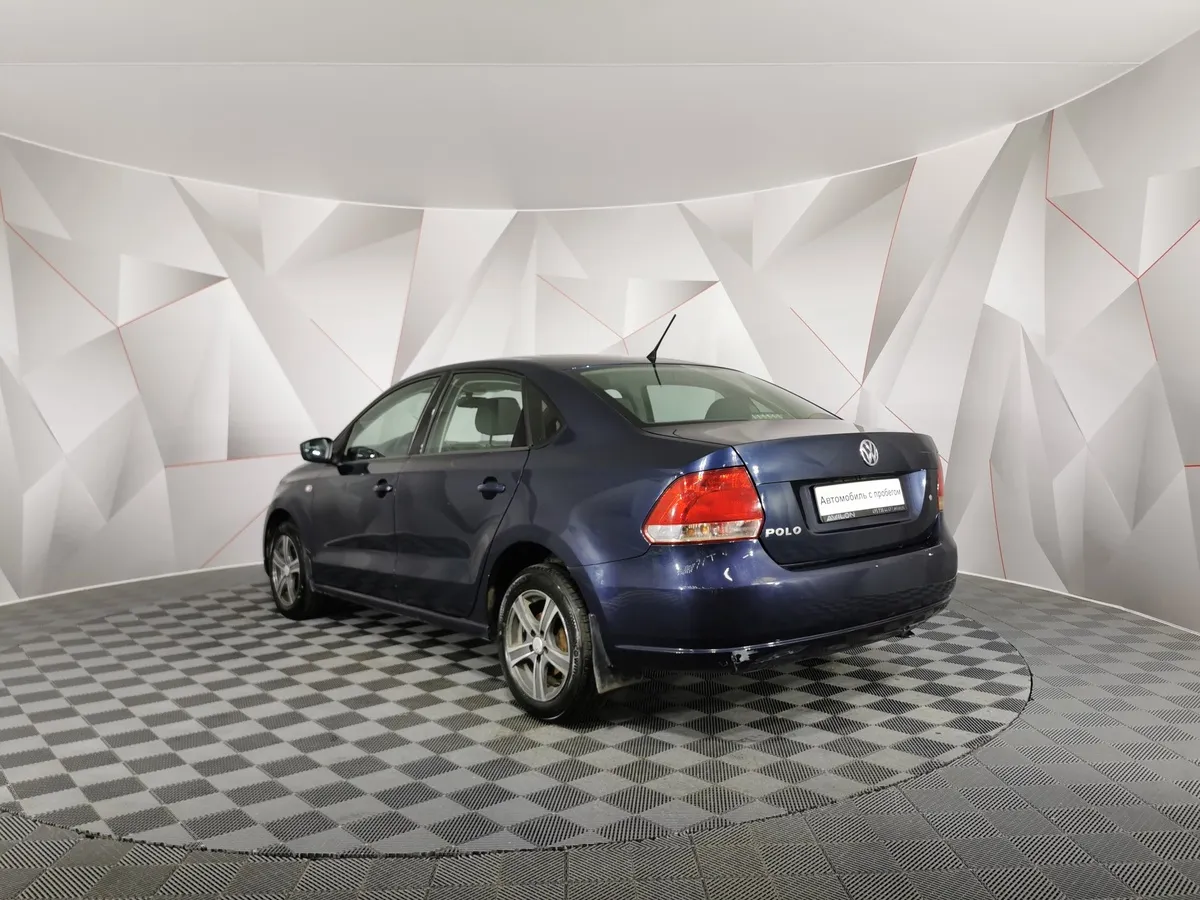 Volkswagen Polo 1.6 MPI AT (110 л.с.) Highline Синий в АВИЛОН. Слайд №4