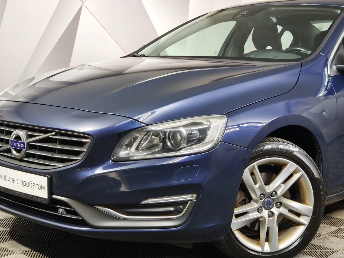 Volvo S60 2.0 T4 AT (180 л.с.) Summum Синий в АВИЛОН. Слайд №9