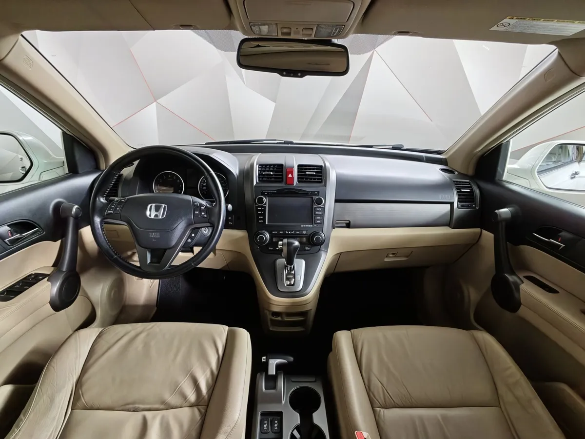 Honda CR-V 2.4 AT 4WD (166 л.с.) Белый в АВИЛОН. Слайд №14