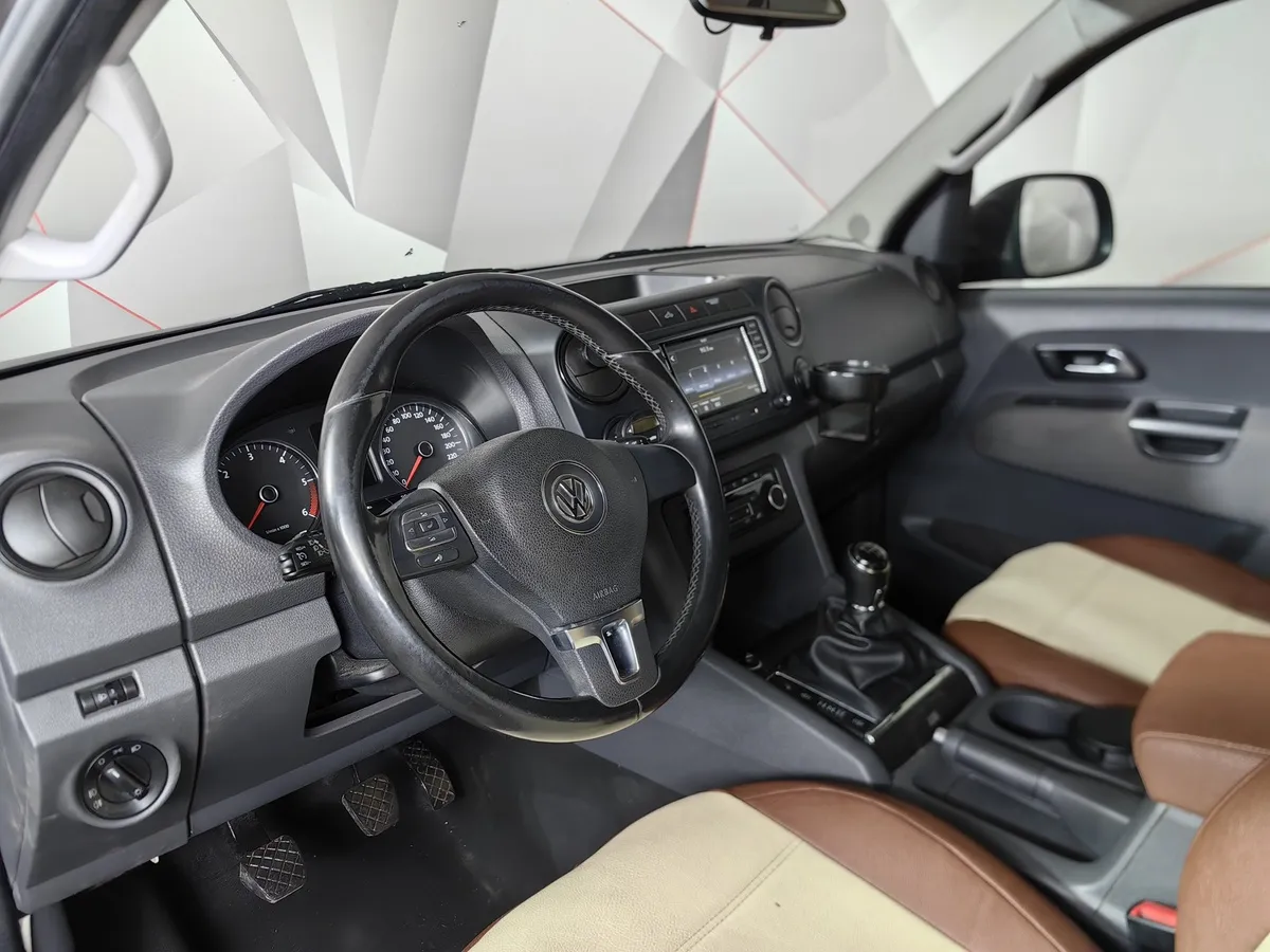 Volkswagen Amarok 2.0 TDI MT 4Motion (122 л.с.) Trendline Коричневый в АВИЛОН. Слайд №16