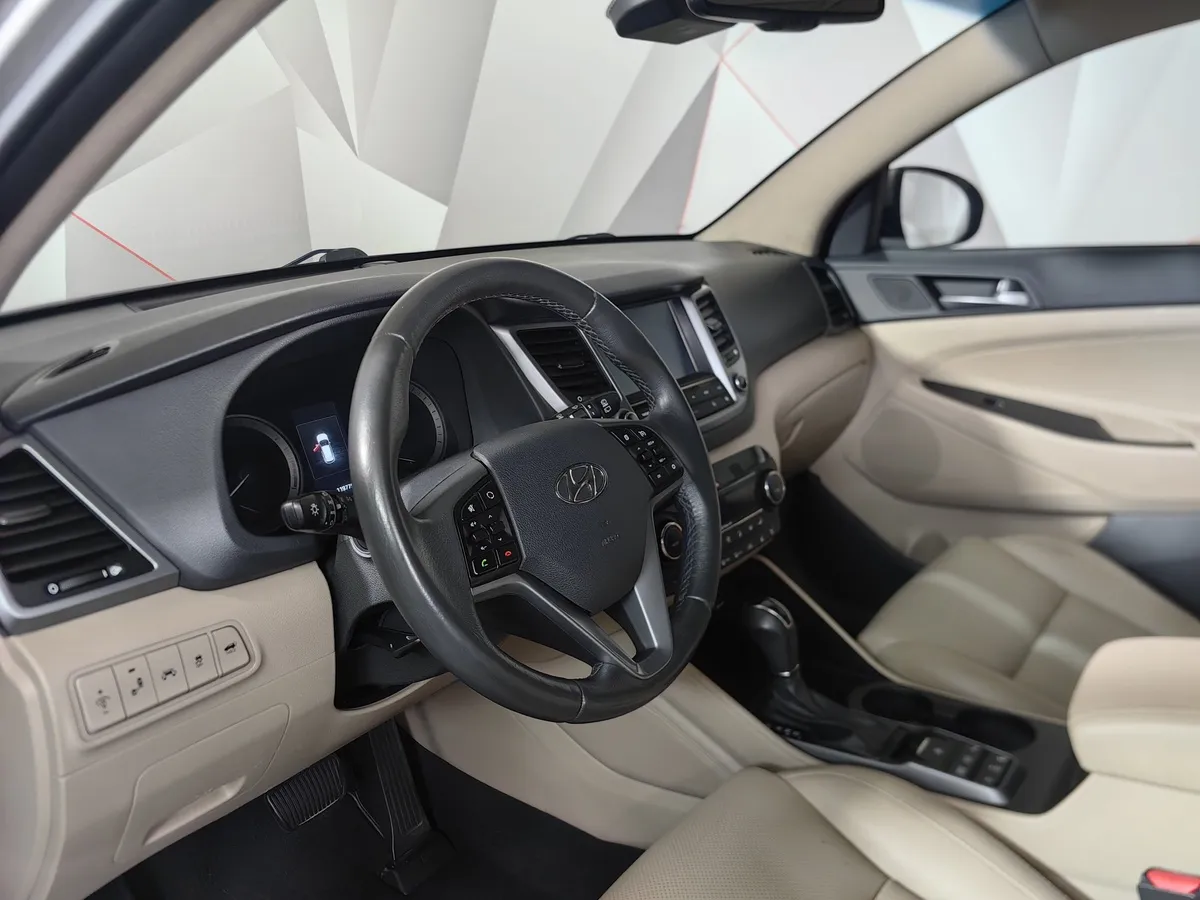 Hyundai Tucson 1.6 DCT 4WD (177 л.с.) Prime + High-tech pack Бежевый в АВИЛОН. Слайд №19