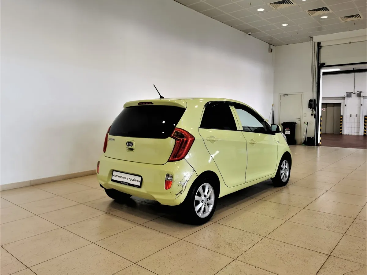 Kia Picanto 1.3 AT (85 л.с.) Зеленый в АВИЛОН. Слайд №2