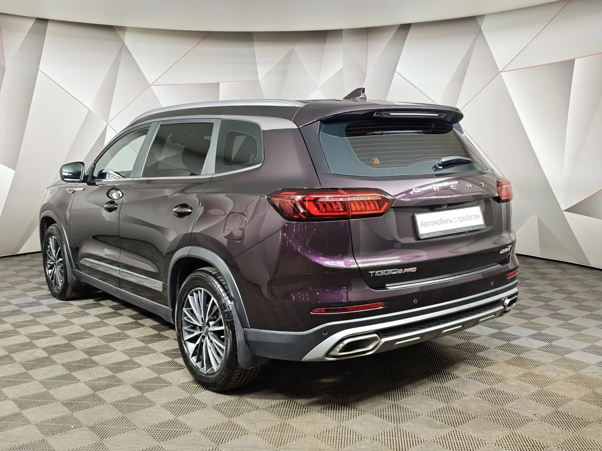 Chery Tiggo 8 Pro 1.6 TGDI DCT7 (186 л.с.) Prestige Фиолетовый в АВИЛОН. Слайд №4