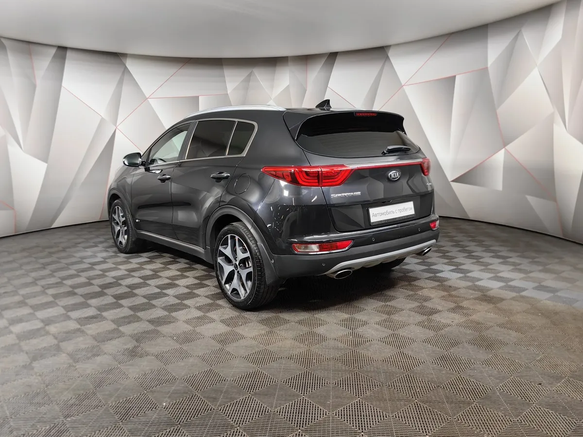 Kia Sportage 1.6 DCT 4WD (177 л.с.) GT Line Черный в АВИЛОН. Слайд №4