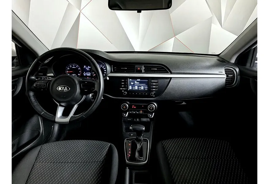 Kia Rio 1.6 AT (123 л.с.) Luxe Белый в АВИЛОН. Слайд №14