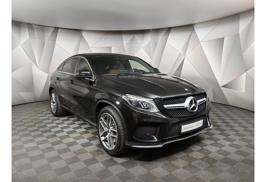 Mercedes-Benz GLE Купе 400 4MATIC 9G-TRONIC (333 л.с.) Особая серия Черный в АВИЛОН. Слайд №3