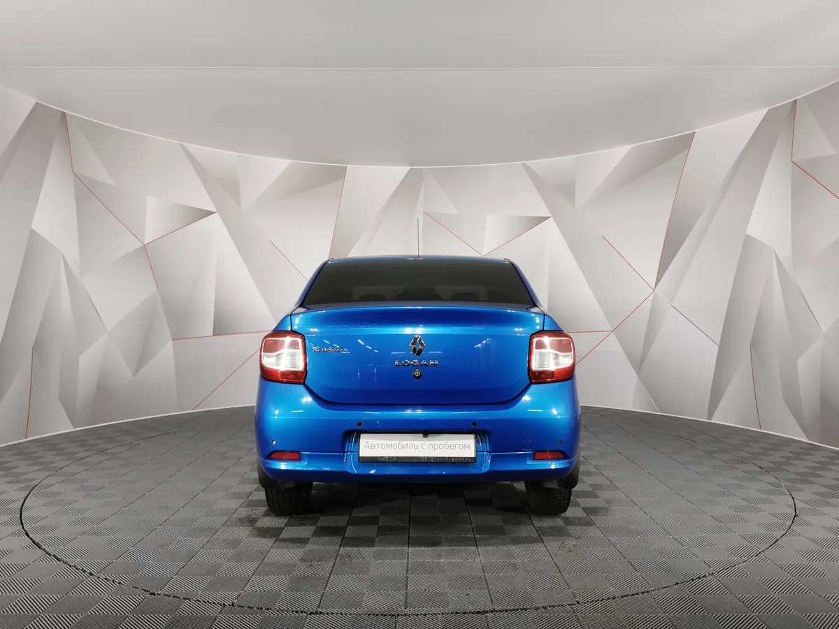 Renault Logan 1.6 AT (102 л.с.) Синий в АВИЛОН. Слайд №8