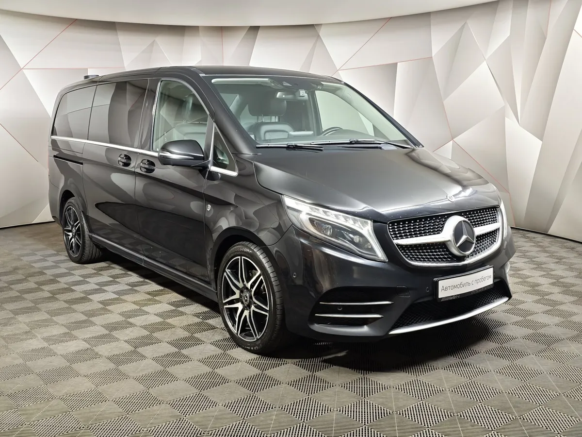Mercedes-Benz V-Класс V 250 BlueTEC 7G-Tronic Plus 4x4 (190 л.с.) AVANTGARDE Черный в АВИЛОН. Слайд №3