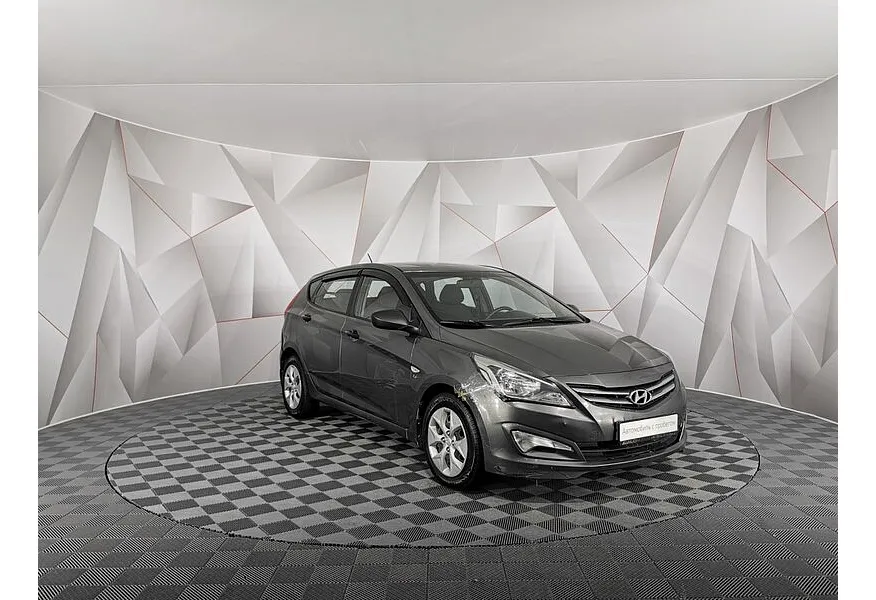 Hyundai Solaris 1.6 AT (123 л.с.) Comfort Серый в АВИЛОН. Слайд №3