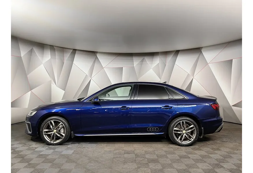 Audi A4 2.0 TFSI S tronic quattro (249 л.с.) Sport Синий в АВИЛОН. Слайд №5