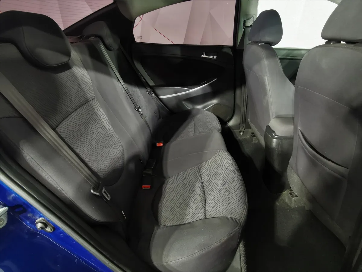 Hyundai Solaris 1.6 AT (123 л.с.) Optima Синий в АВИЛОН. Слайд №14
