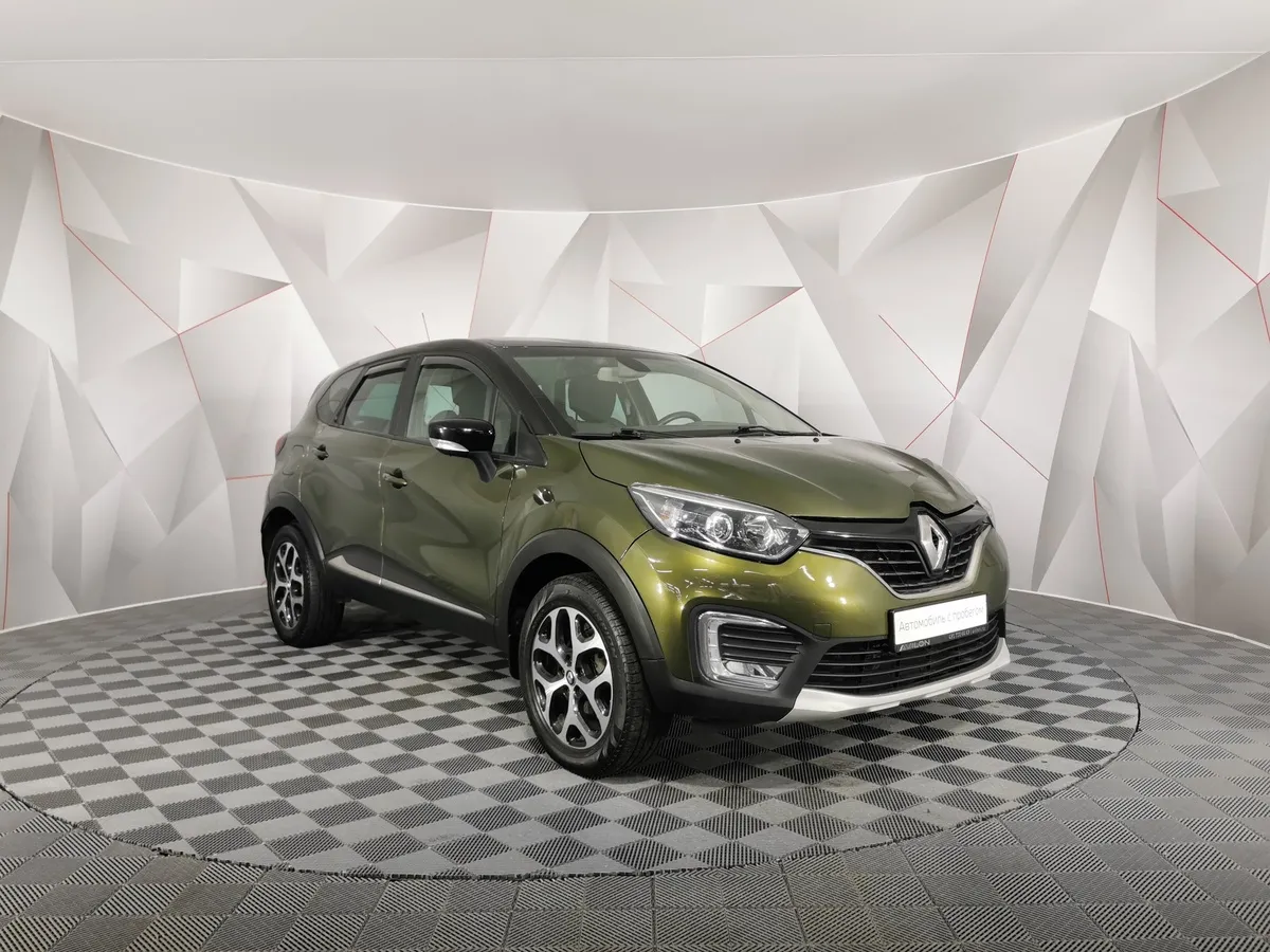Renault Kaptur 2.0 AT AWD (143 л.с.) Зеленый в АВИЛОН. Слайд №3