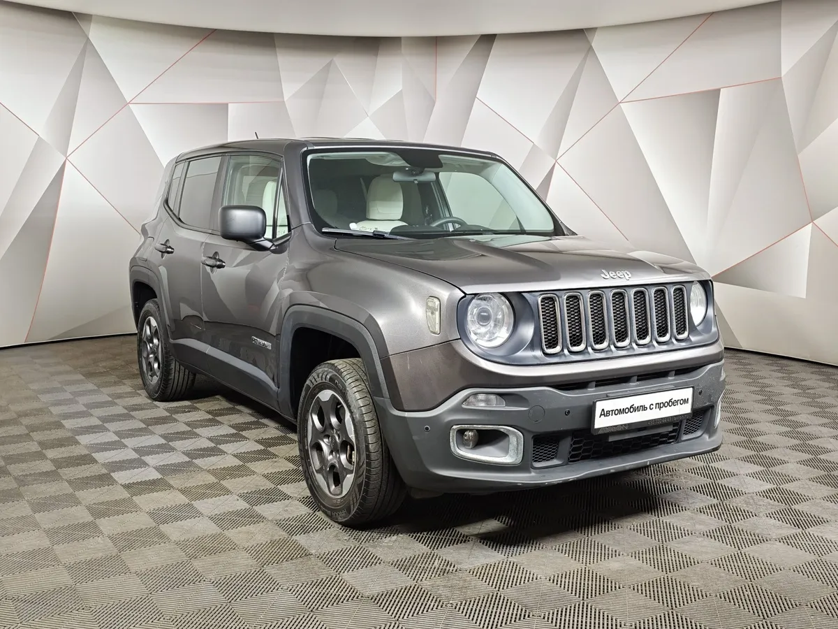 Jeep Renegade 2.4 AT 4x4 (184 л.с.) Trailhawk Серый в АВИЛОН. Слайд №3