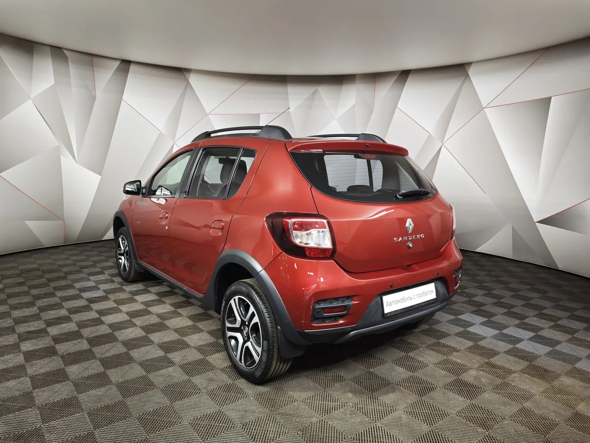 Renault Sandero 1.6 CVT (113 л.с.) Stepway Life City Красный в АВИЛОН. Слайд №4