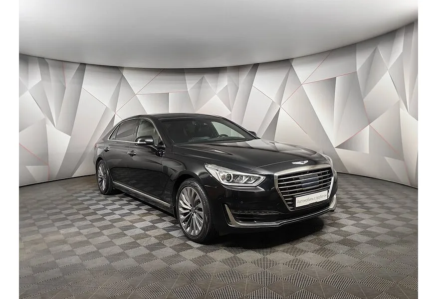 Genesis G90 3.3 T-GDI AT AWD (5 мест) (370 л.с.) Elite Черный в АВИЛОН. Слайд №3