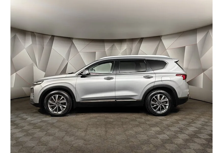 Hyundai Santa Fe 2.4 (188 л.с.) - 6AT Premier Серый в АВИЛОН. Слайд №5