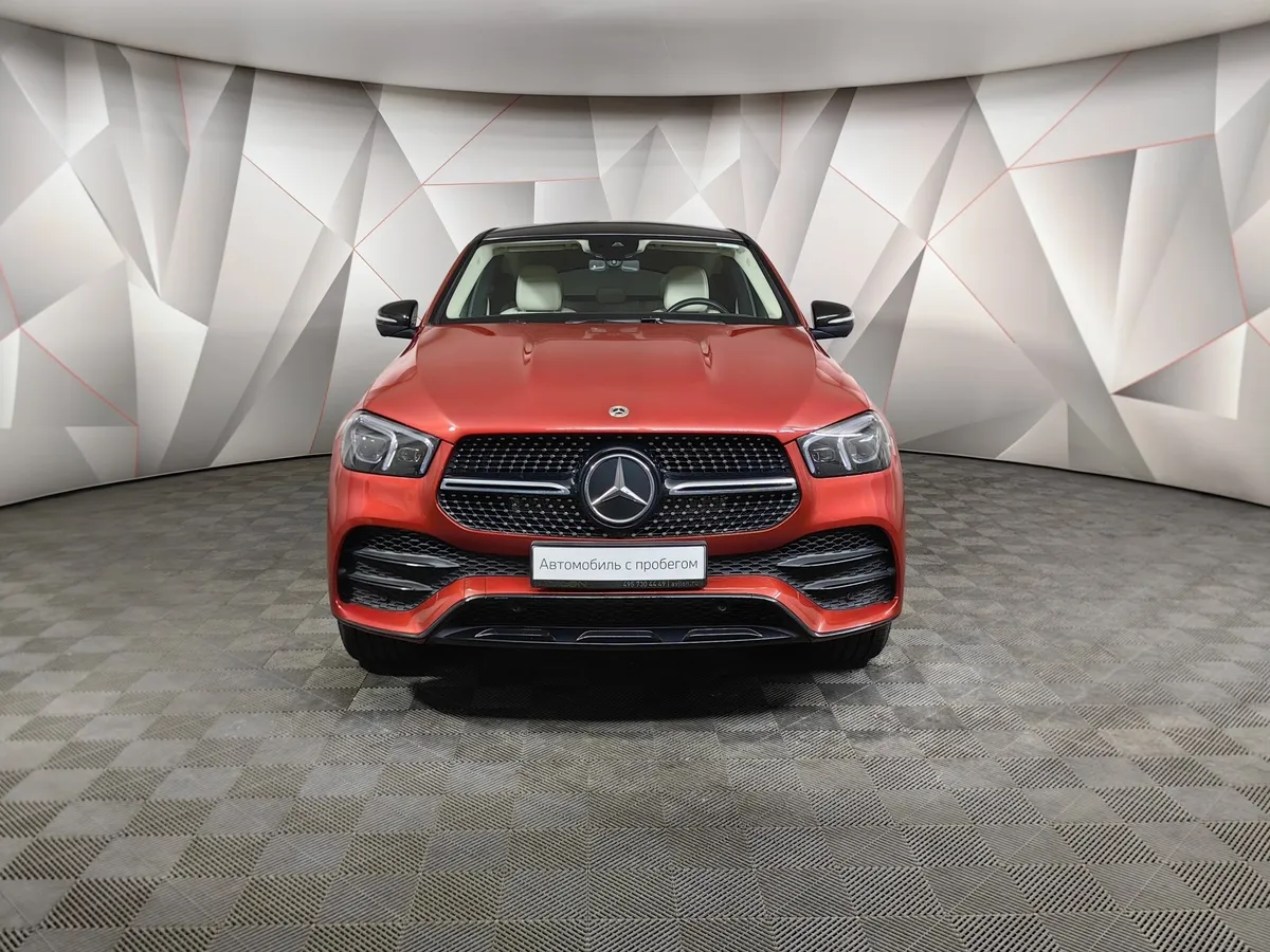 Mercedes-Benz GLE Купе 450 4MATIC 9G-TRONIC (367 л.с.) Красный в АВИЛОН. Слайд №7