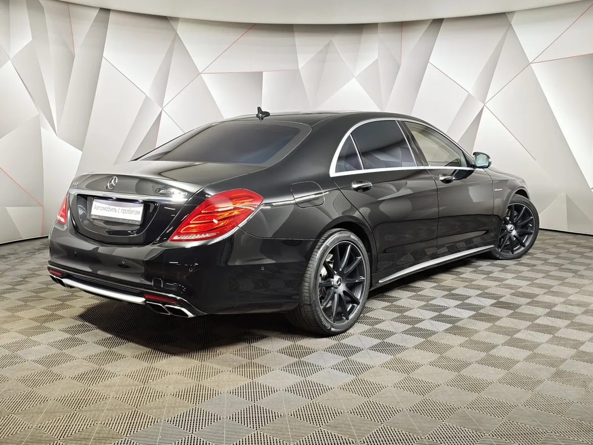 Mercedes-Benz S-Класс S 63 AMG 4Matic Speedshift Plus 7G-Tronic длинная база (585 л.с.) в АВИЛОН. Слайд №2