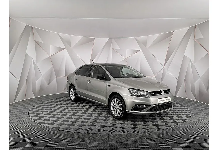 Volkswagen Polo 1.4 TSI MT (125 л.с.) GT Серебристый в АВИЛОН. Слайд №3