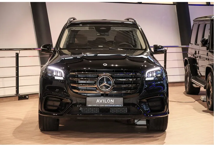 Mercedes-Benz GLS 450 d 9G-TRONIC 4Matic (367 л.с.) Черный в АВИЛОН. Слайд №2