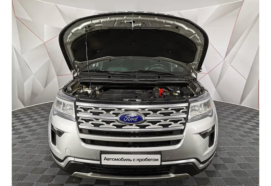Ford Explorer 3.5 SelectShift 4WD (249 л.с.) Limited Plus Серебристый в АВИЛОН. Слайд №11