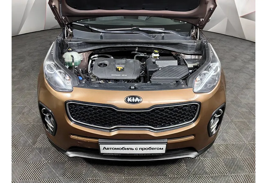 Kia Sportage 2.0 AT 4WD (150 л.с.) Comfort Коричневый в АВИЛОН. Слайд №11