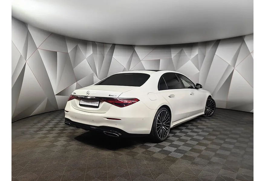 АВИЛОН - Mercedes-Benz S-Класс S 400 d 9G-Tronic 4Matic (330 л.с.) Premium Белый - slide 7