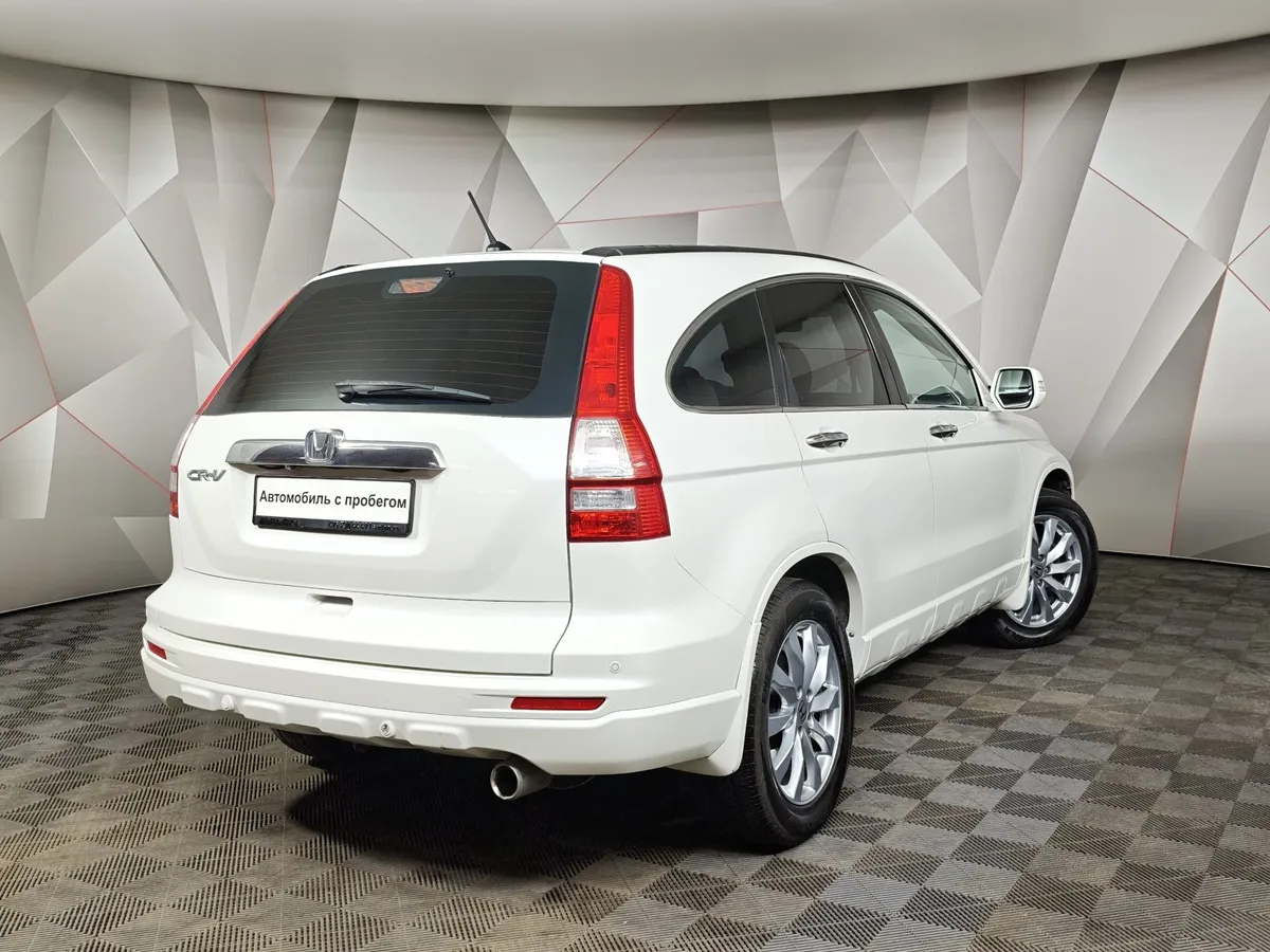 Honda CR-V 2.4 AT 4WD (166 л.с.) Белый в АВИЛОН. Слайд №2