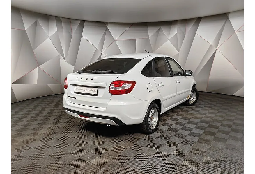 ВАЗ (Lada) Granta 1.6 AT (98 л.с.) Белый в АВИЛОН. Слайд №2