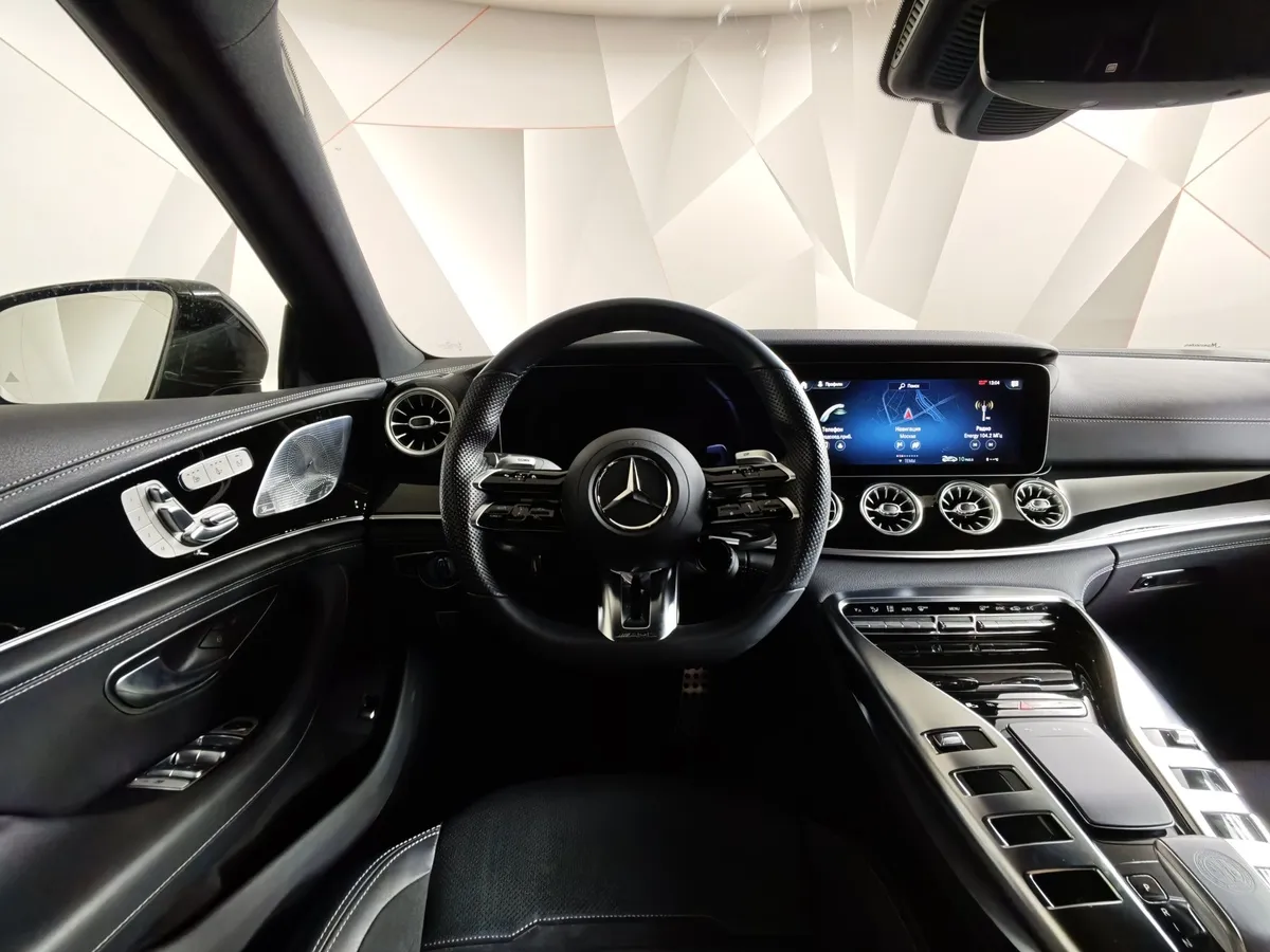 Mercedes-Benz AMG GT 43 4MATIC SPEEDSHIFT TCT 9G (367 л.с.) Черный в АВИЛОН. Слайд №19