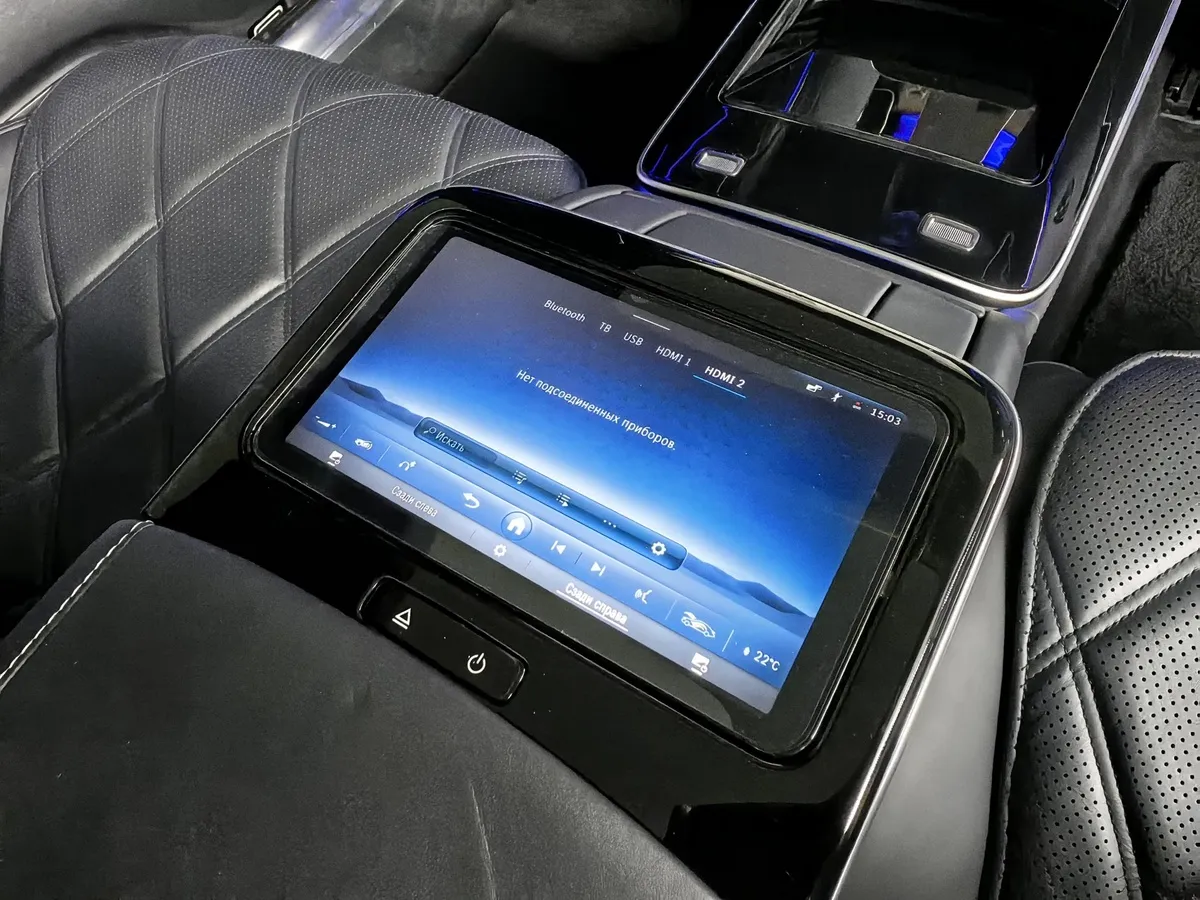 Mercedes-Benz S-Класс Maybach S 580 9G-Tronic 4Matic (503 л.с.) Night Series Черный в АВИЛОН. Слайд №26