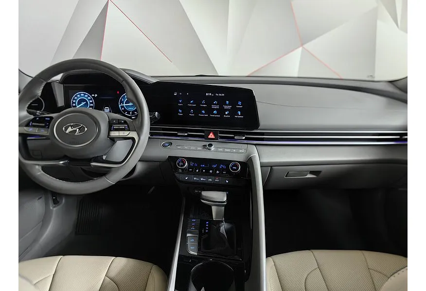 Hyundai Elantra 1.6 AT (128 л.с.) Elegance + Smart Sense Серый в АВИЛОН. Слайд №14