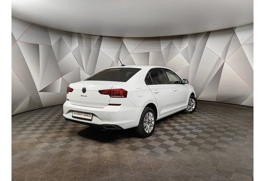 Volkswagen Polo 1.6 MPI AT (110 л.с.) Status + Зимний + Комфорт Белый в АВИЛОН. Слайд №2