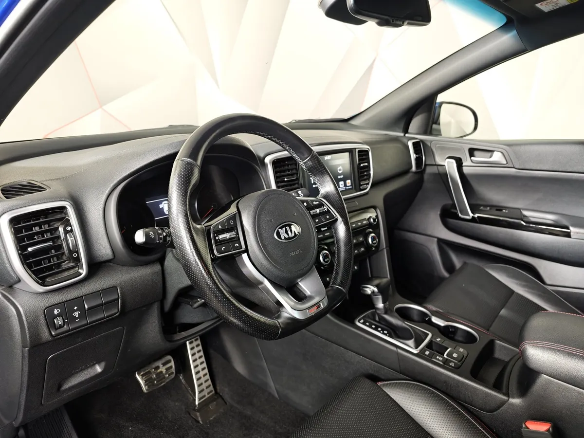 Kia Sportage 2.4 AT 4WD (184 л.с.) GT Line Синий в АВИЛОН. Слайд №19