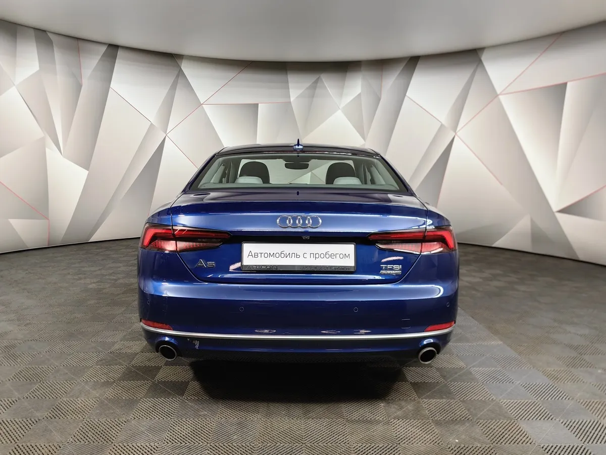 Audi A5 2.0 TFSI S tronic quattro (249 л.с.) Синий в АВИЛОН. Слайд №8
