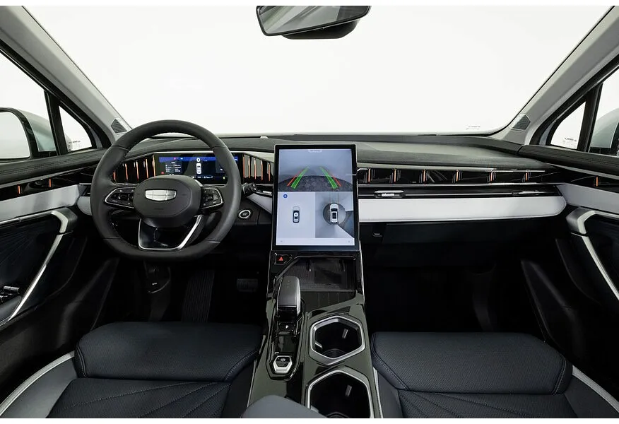 Geely Atlas 2.0T AT 4WD (200 л.с.) Flagship Серебристый в АВИЛОН. Слайд №6