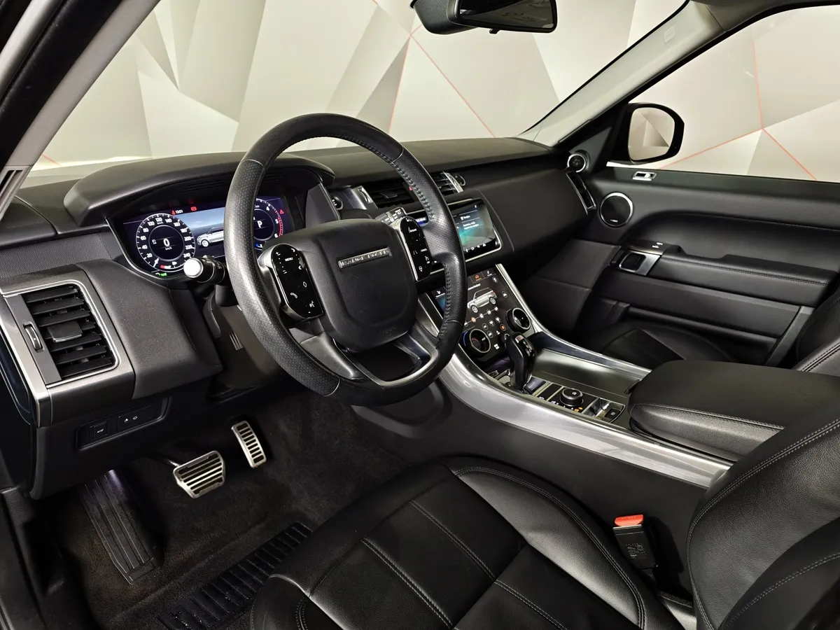Land Rover Range Rover Sport 3.0D i6 AT AWD (350 л.с.) Autobiography Черный в АВИЛОН. Слайд №19