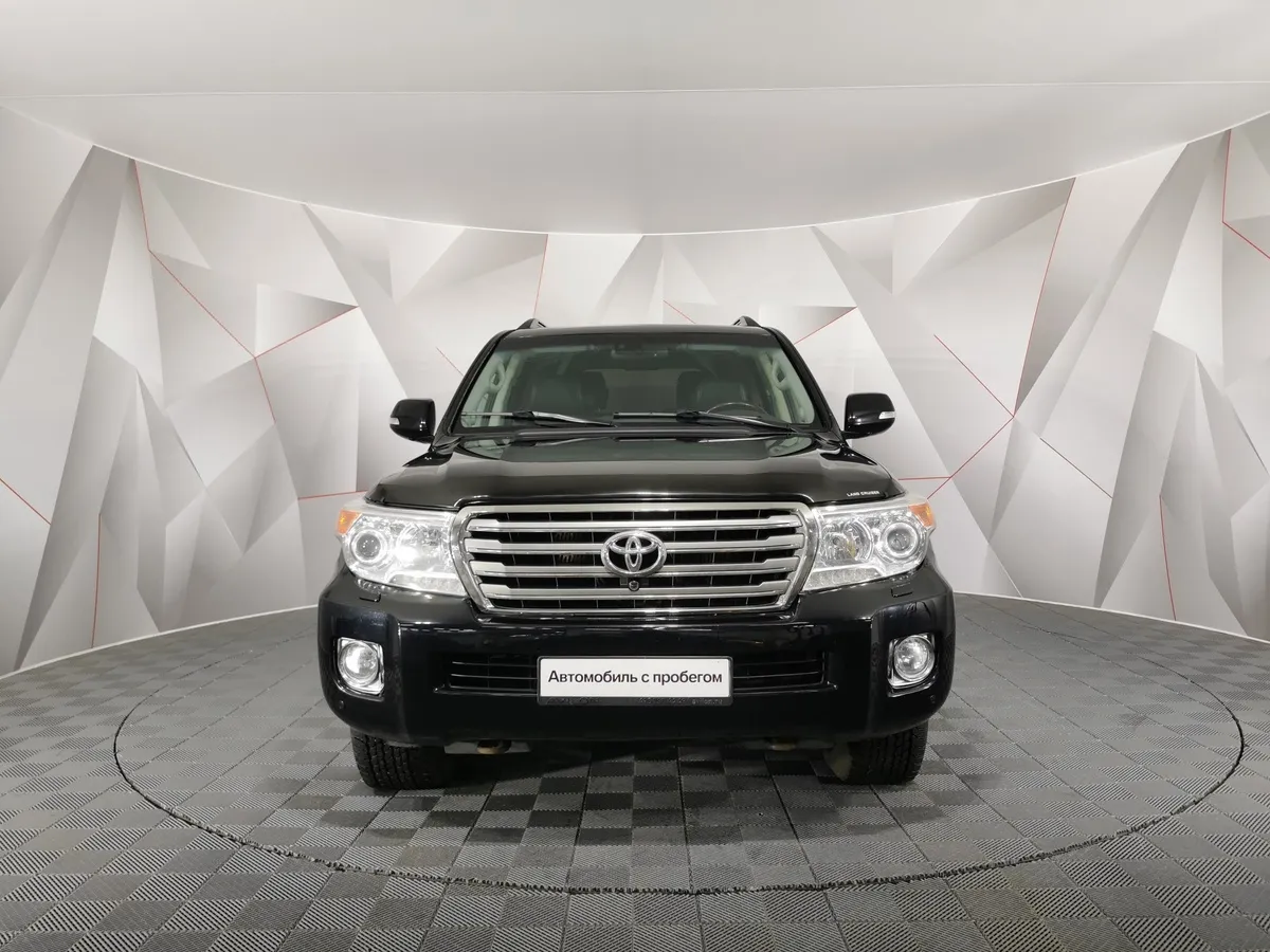 Toyota Land Cruiser 4.5 Twin-Turbo D AT 4WD (5 мест) (235 л.с.) Престиж Черный в АВИЛОН. Слайд №7