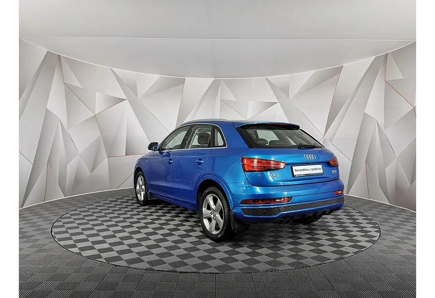 Audi Q3 2.0 TFSI S-tronic quattro (180 л.с.) Sport Голубой в АВИЛОН. Слайд №4