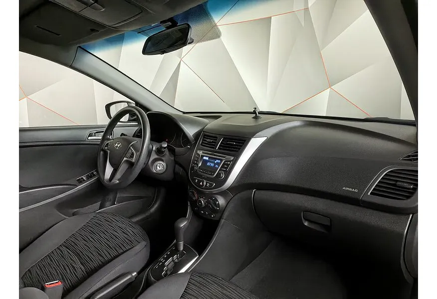 Hyundai Solaris 1.4 AT (107 л.с.) Comfort Серый в АВИЛОН. Слайд №13