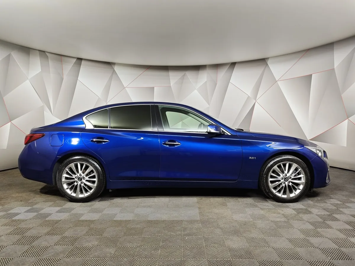 Infiniti Q50 2.0 T AT (211 л.с.) Синий в АВИЛОН. Слайд №6