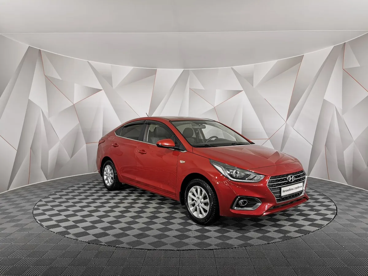 Hyundai Solaris 1.6 AT (123 л.с.) Elegance + Prestige Красный в АВИЛОН. Слайд №3